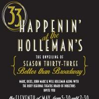 Roxy Regional Theatre to Reveal 33rd Season 'Happenin' at the Hollemans' Event, 5/11 Video