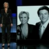 STAGE TUBE: Jane Lynch Honors Cory Monteith at EMMY AWARDS Video