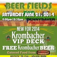 Pennysaver Ampitheatre to Host 3rd Annual BEER FIELDS FESTIVAL, 6/21