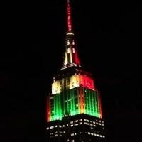 VIDEO: Empire State Building Kicks Off 2013 LED Christmas Light Shows Video