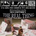 Chapel Street Players Presents THE REAL THING, 9/21 Video