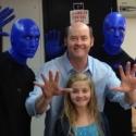 Photo Flash:  David Koechner Visits The Blue Man Group Video