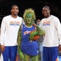 Photo Flash: The Grinch Visits New York Knicks Game at Madison Square Garden Video