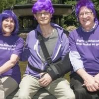 DYEING TO END ALZHEIMER'S ... PURPLE NEVER LOOKED SO GOOD New York Initiative Video