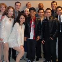 Photo Flash: Bruno Mars Visits JERSEY BOYS in Las Vegas Video