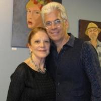 Photo Flash: Linda Lavin and Husband Steve Bakunas at FACES & PLACES Art Exhibit in S Video