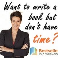 Popular Bestseller in a Weekend Program Scheduled for August 9 to 11, 2013