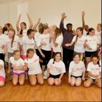 Photo Coverage: Camp Broadway Kids Meet with Ron Kunene!