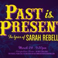 Anastasia Barzee, Joe Carroll and More Set for PAST IS PRESENT: THE LYRICS OF SARAH R Video