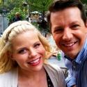 Photo Flash: First Look at Sean Hayes with Megan Hilty on SMASH Set! Video