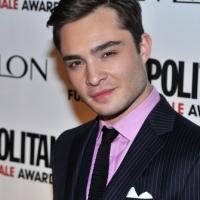 Ed Westwick and NBA Star Tony Parker Visit at Hakkasan Nightclub