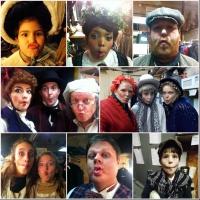 Photo Flash: Saturday Intermission Pics, Dec 21 - Christmas Is in the Air! SCROOGE…