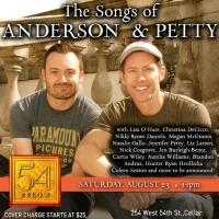 Broadway Performers Lined Up for THE SONGS OF ANDERSON & PETTY at 54 Below, 8/23 Video