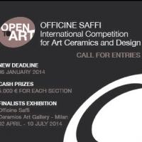 Open to Art Ceramics Competition Applications Extended thru Jan 6 Video