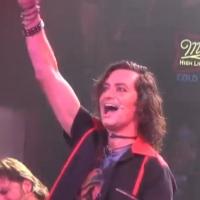 BWW TV: Constantine Maroulis Returns Home to ROCK OF AGES- Watch His First Curtain Call Back!