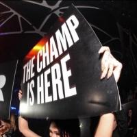 Photo Flash: Amir Khan Celebrates Victory at Hakkasan Nightclub