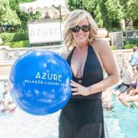 SIGHTING: Jenny McCarthy Basks In The Sun At Azure Luxury Pool At The Palazzo Video