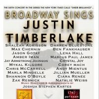 Lena Hall, Andy Mientus and More Set for BROADWAY SINGS JUSTIN TIMBERLAKE at 54 Below Video
