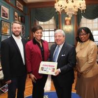 Photo Flash: BP Markowitz Welcomes NYC Youth Poet Laureate Ashley August to Borough H Video