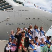 New Princess Cruises Ship Receives Royal Welcome to Ft. Lauderdale Video