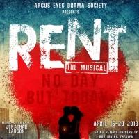 Argus Eyes Drama Society of Saint Peter's University's RENT Opens 4/16 in Jersey City Video