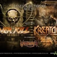 OVERKILL & KREATOR Plays Stage 48 in NYC Tonight Video