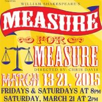 MEASURE FOR MEASURE Runs Now thru 3/21 at Roxy Regional Theatre Video