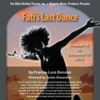 BHT to Premiere France-Luce Benson's FATI'S LAST DANCE, 10/19-12/15 Video