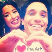 Photo Flash: Saturday Intermission Pics August 16 - Part 2 - Aladdin & Jasmine Love t Video