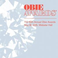 60th Annual OBIE AWARDS Come to Webster Hall This May