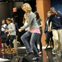 Photo Flash: Paula Leggett Chase Helps Leman Manhattan Prep Students Rehearse for DAM Video