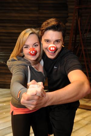 Photo Coverage: Cast Of OKLAHOMA! Ready For Comic Relief! 