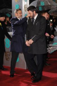 Photo Coverage: More From The BAFTA Red Carpet - Clooney, Affleck, Barks And More! Image