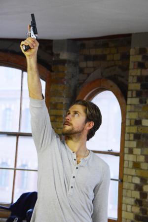 Photo Coverage: ASSASSINS In Rehearsal, Starring Tveit, Parker, McShane and Tate! Image