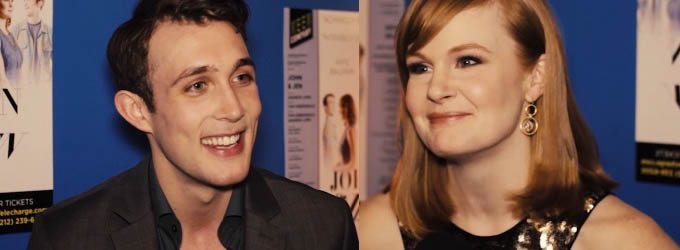 TV: Chatting with the Cast of Keen Company's JOHN & JEN on Opening Night- Kate… Video