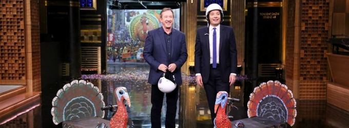 VIDEO: Tim Allen Races Turkey Scooters & More on TONIGHT SHOW Video