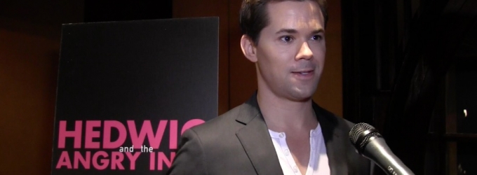 TV: There's a New HEDWIG in Town! Andrew Rannells Meets the Press! Video