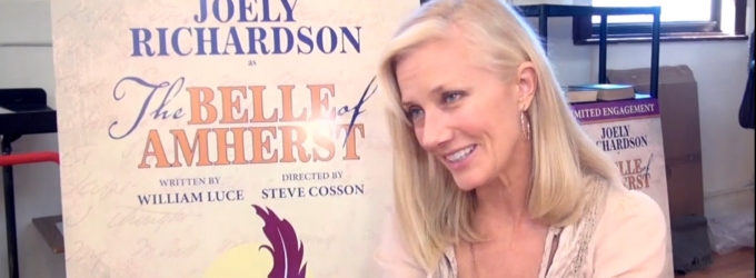 TV: Joely Richardson & THE BELLE OF AMHERST Team Meet the Press Video