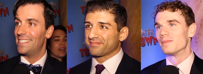 TV: Chatting with the Stars of Broadway's ON THE TOWN on Opening Night! Video