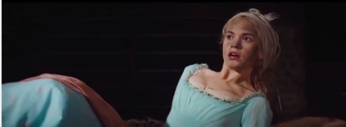 VIDEO: First Look - Lily James in New International Trailer for Disney's CINDERELLA… Video