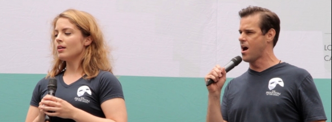 TV: THE PHANTOM OF THE OPERA Cast Brings the Music of the Night to Bryant Park! Video