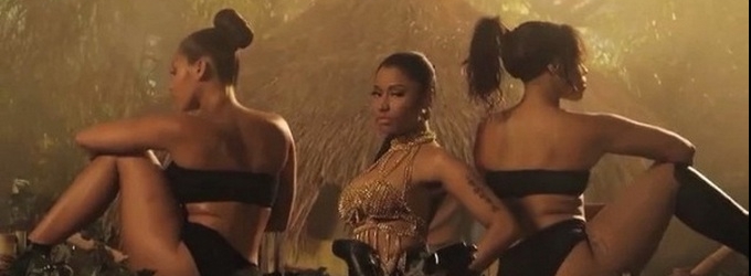 Nicki Minaj Shares First Listen & Sneak Peek of New Single 'Anaconda'! Video