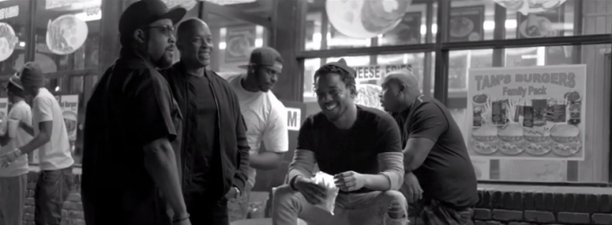 VIDEO: Dr. Dre & Ice Cube Featured in STRAIGHT OUTTA COMPTON Trailer Video