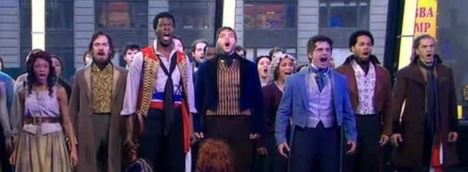 VIDEO: Cast of Broadway's LES MISERABLES Perform 'One Day More' on GMA Video
