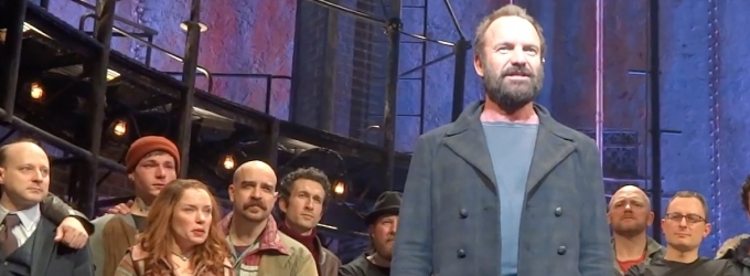 STAGE TUBE: Watch Sting & The Cast of THE LAST SHIP's Emotional Final Curtain Call Video