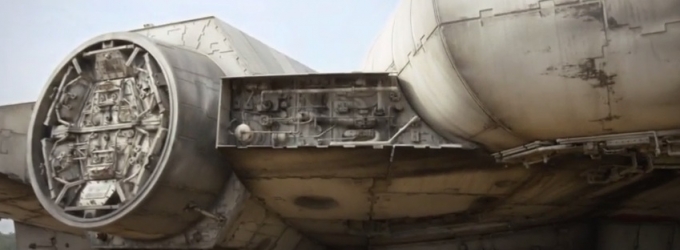 VIDEO: Get a First Look at STAR WARS EPISODE VII's Millennium Falcon! Video