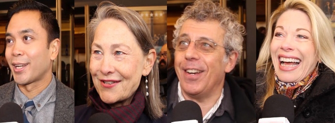 TV: On the Red Carpet for Opening Night of WOLF HALL with Marin Mazzie, Cherry Jones… Video