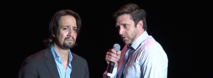 TV Exclusive: Raul Esparza and Lin-Manuel Miranda Take on Maria and Anita- Watch 'A… Video