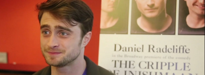 TV: Daniel Radcliffe and the Company of THE CRIPPLE OF INISHMAAN Meet the Press! Video