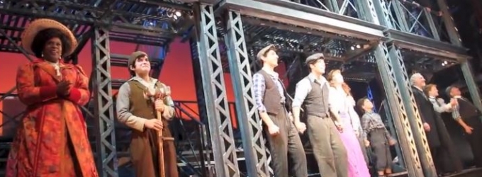 STAGE TUBE: Watch the NEWSIES Cast Take Their FINAL Energetic Curtain Call! Video